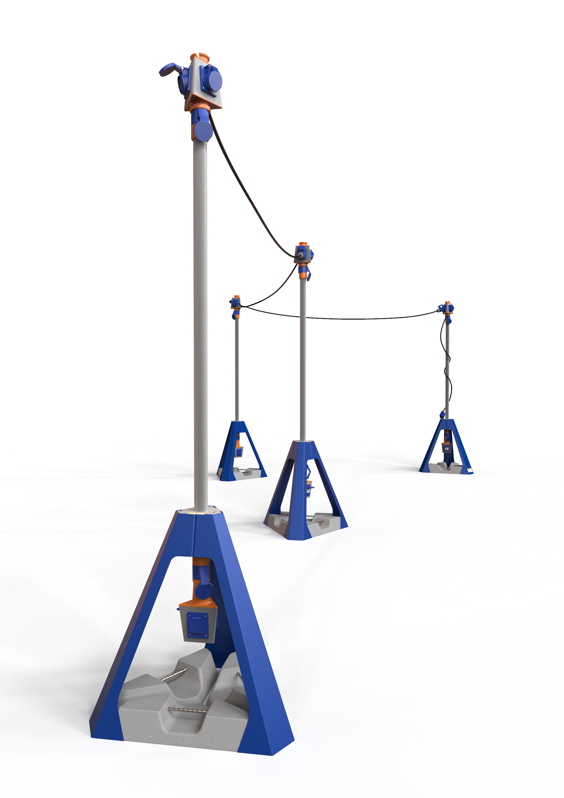 Render artístico aislado